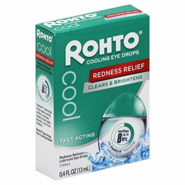 Rohto EYE DROPS REDNESS RELIEF .05Z 421634